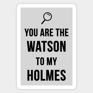 Watson+Holmes Magnet